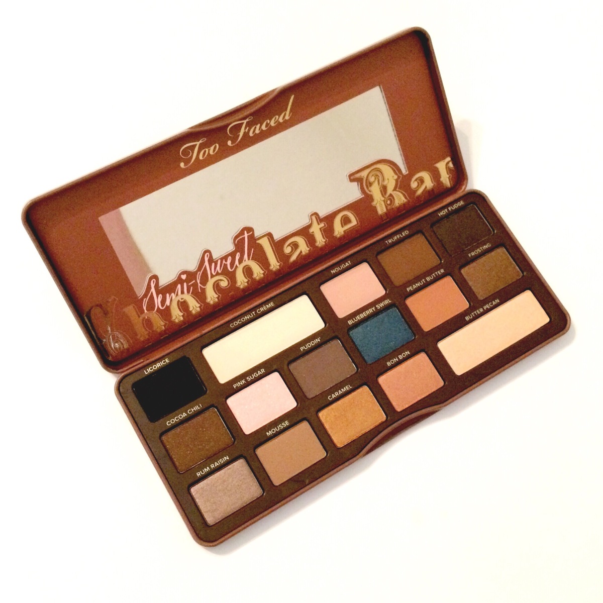 Too Faced SEMI-SWEET Chocolate Bar Palette Review + Swatches