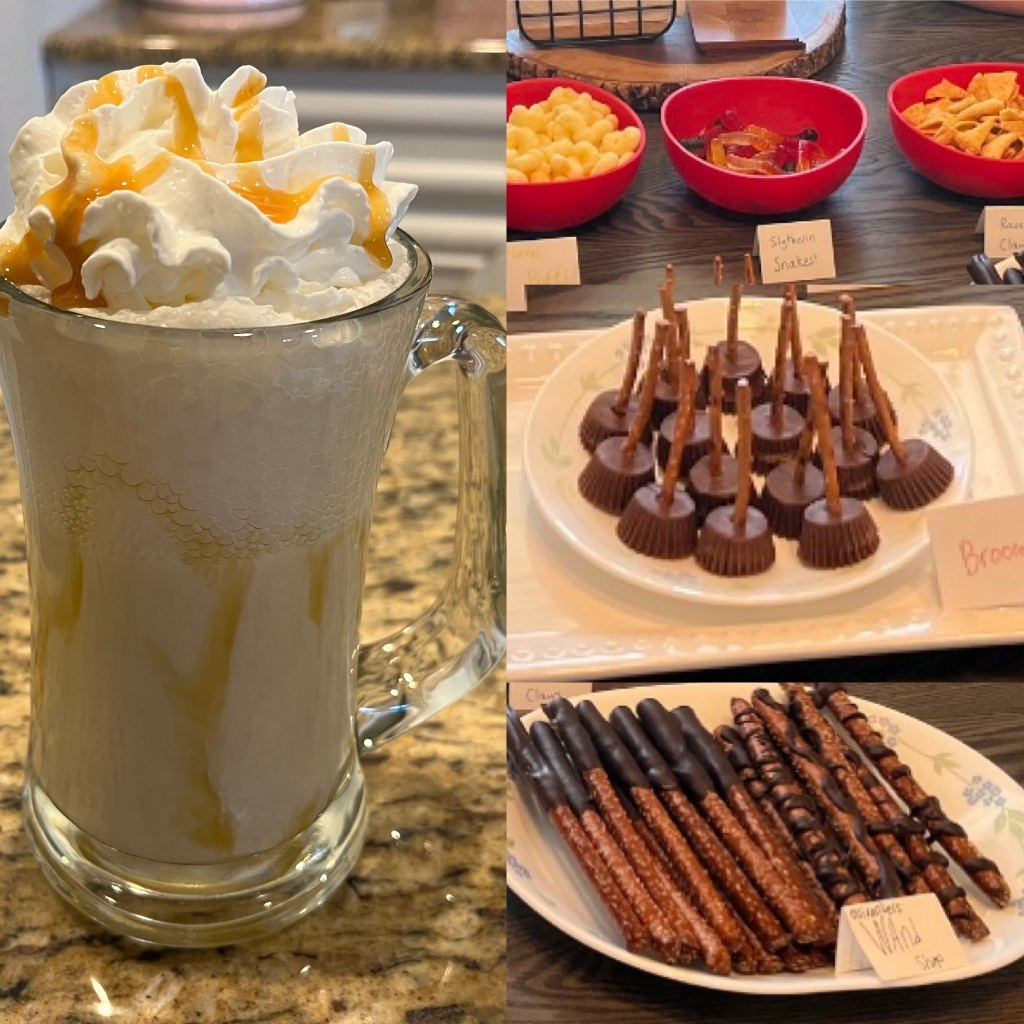Harry Potter Day Snacks and Butterbeer Recipe